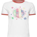 Emma Color Star Tops T-shirts & Tops Short-sleeved White Lois Jeans