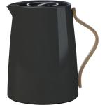 Emma Termokande, Te 1 L. Black Home Tableware Jugs & Carafes Thermal Carafes Black Stelton