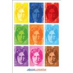 Flerfärgade The Beatles Posters från Empire Merchandising 