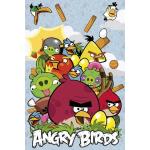 Flerfärgade Angry Birds Posters från Empire Merchandising 