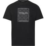 Svarta Kortärmade Kortärmade T-shirts från Michael Kors i Storlek S 