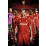Flerfärgade Liverpool FC Affischramar 