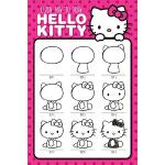 Flerfärgade Hello Kitty Posters 