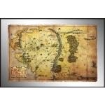 empireposter – Hobbit, The – Journey Map – storlek