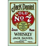 empireposter – Jack Daniels – retro – storlek (cm), ca 20 x 30 – Tryckt spegel, NY – Beskrivning: – Väggspegel med svart plastram i träoptik –