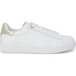Vita Skinnsneakers från Armani Emporio Armani på rea i Läder för Damer 