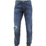 Casual Marinblåa Slim fit jeans från Armani Emporio Armani på rea för Herrar 