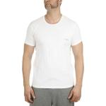 Vita Kortärmade Kortärmade T-shirts från Armani Emporio Armani på rea i Storlek S i Bomull för Herrar 