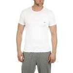 Vita Kortärmade Tränings t-shirts från Armani Emporio Armani på rea i Storlek L för Herrar 