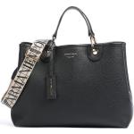 Svarta Handväskor i skinn från Armani Emporio Armani på rea i Konstläder för Damer 