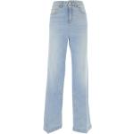 Blåa Straight leg jeans från Armani Emporio Armani på rea i Denim för Damer 