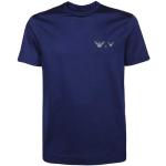 Blåa T-shirts stora storlekar från Armani Emporio Armani i Storlek 3 XL i Bomull för Herrar 