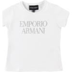 Vita T-shirtar för Flickor i Storlek 152 från Armani Emporio Armani från Kids-World.se på rea 