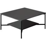 Antracit-grå Kvadratiska soffbord från Skånska Möbelhuset på rea i Metall 