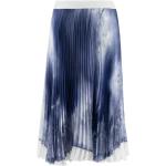 Knälånga Blåa Plisserade kjolar från Ermanno Scervino på rea i Chiffong för Damer 