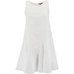 Ermanno Scervino Women Clothing Dress Snow White/off White Ss23 White, Dam
