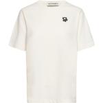 Vita Kortärmade Kortärmade T-shirts från Marimekko Unikko i Storlek XS 