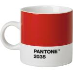 Röda Espressokoppar från Pantone 