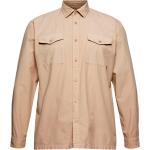 Beige Långärmade Långärmade skjortor från Esprit på rea i Storlek XL 