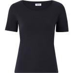 Svarta T-shirts från Esprit i Storlek S med Rund ringning för Damer 
