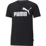 Svarta Kortärmade Tränings t-shirts från Puma Ess 