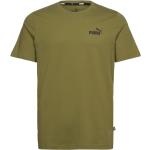 Khaki Kortärmade Tränings t-shirts från Puma i Storlek S 