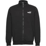 Svarta Tränings hoodies från Puma Track i Storlek S 