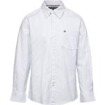 Blåa Långärmade Långärmade skjortor från Tommy Hilfiger Essentials i Storlek L 