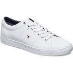 Vita Skinnsneakers från Tommy Hilfiger Essentials i storlek 40 i Läder 