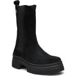 Svarta Chelsea-boots från Tommy Hilfiger Essentials i storlek 36 i Mocka 