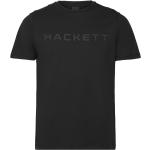 Essential Tee Tops T-shirts Short-sleeved Black Hackett London