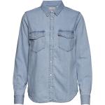 Essential Western Cool Out 4 Tops Shirts Long-sleeved Blue LEVI'S Women
