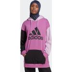 Blockfärgade Hållbara Svarta Tränings hoodies från adidas Essentials på rea i Storlek S i Bomull för Damer 