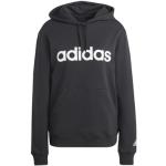 Svarta Tränings hoodies från adidas Essentials på rea för Damer 
