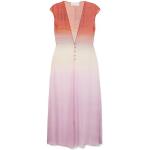 Rosa Strandklänningar på rea i Storlek XL i Chiffong för Damer 