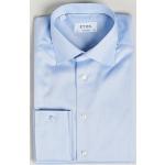 Eton Contemporary Fit Shirt Double Cuff Blue