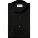 Formella Svarta Kostymskjortor från ETON på rea med stretch i Polyamid för Herrar 