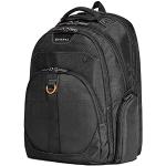 Everki Atlas – laptop ryggsäck med justerbart fack för bärbar dator ryggsäck 11-15,6 tum svart
