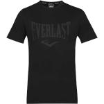 Svarta Kortärmade Tränings t-shirts från EVERLAST på rea i Storlek XL för Damer 