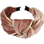 Everneed Suede Hair Band Rosa/Gold (U)