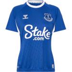 Blåa Everton F.C. Fotbollströjor i Storlek L i Jerseytyg för Damer 