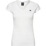 Eyben Slim V T S S Wmn Tops T-shirts & Tops Short-sleeved White G-Star RAW