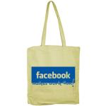 Facebook make work fun Tote Bag, Accessories