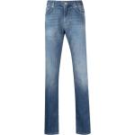 Regular Blåa Stretch jeans från Armani Emporio Armani i Denim för Herrar 