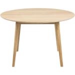 Runda matbord från Skånska Möbelhuset med diameter 120cm i Ek 
