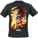Fairy Tail - Anime T-shirt - Fight - S XL - för Herr - svart