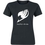 Fairy Tail - Anime T-shirt - Mono Iconic - M L - för Dam - svart