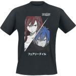Fairy Tail - Anime T-shirt - Scarlet - Split - S XL - för Herr - svart