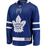 Blåa Toronto Maple Leafs Hockeytröjor med broderi i Storlek XL i Polyester för Herrar 