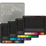 Färgpennor Faber-Castell Black Edition Metallfodral 100 Delar Multicolour